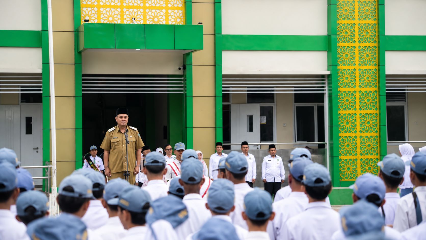 Dicky Chandra di MAN 2 Tasikmalaya